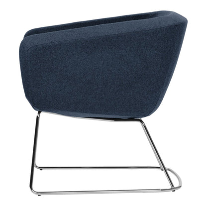 Arca 5095 Small Armchair - Sled Base