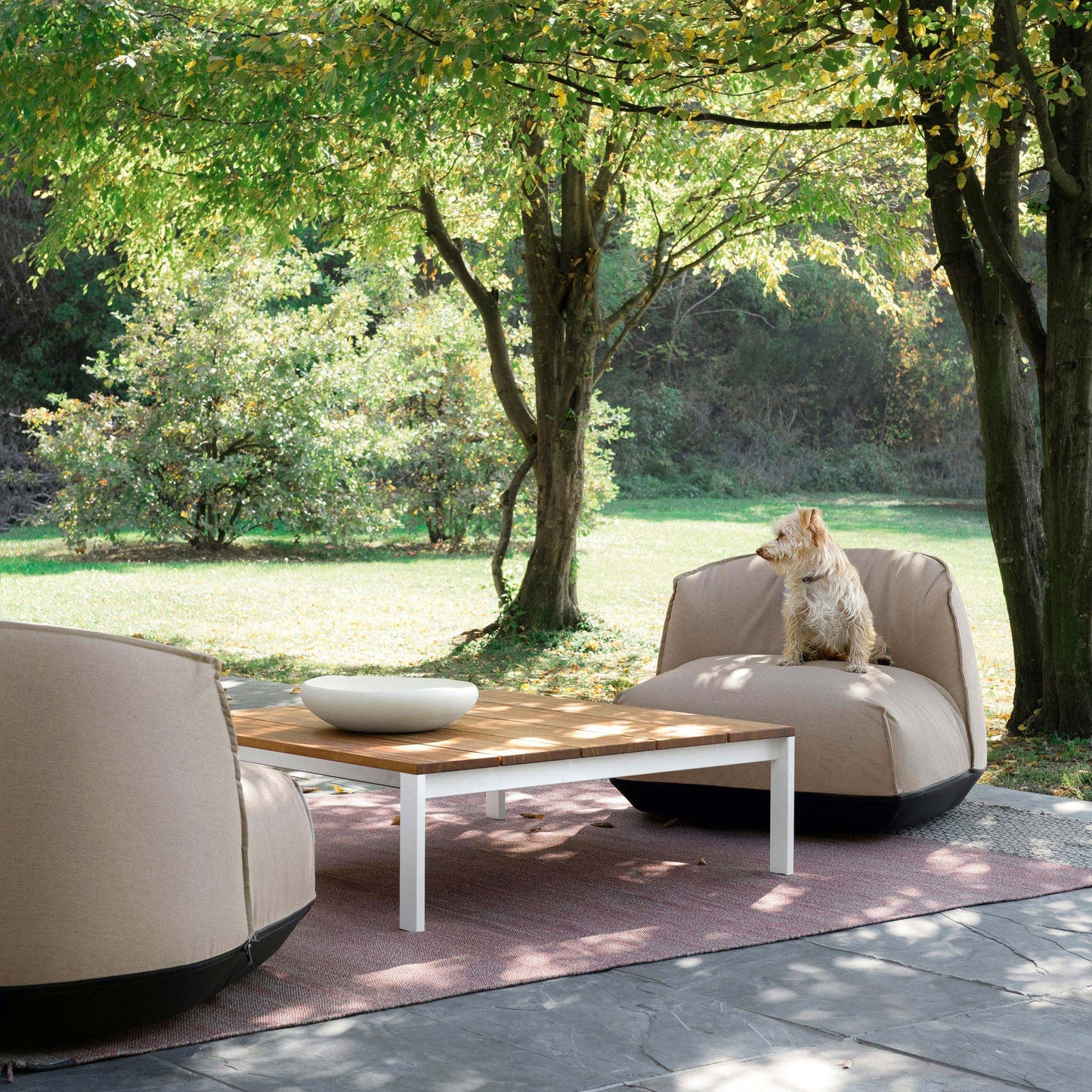 Brioni Small Outdoor Lounge Chair
