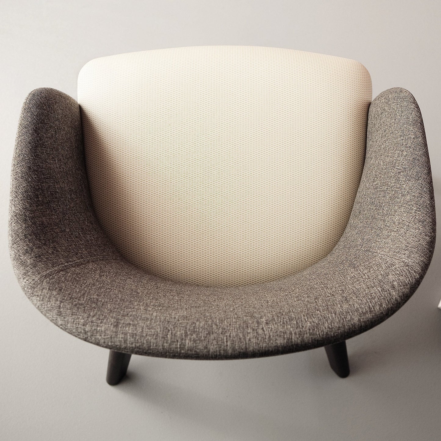 Bellevue 04 Lounge Armchair - Ash Frame
