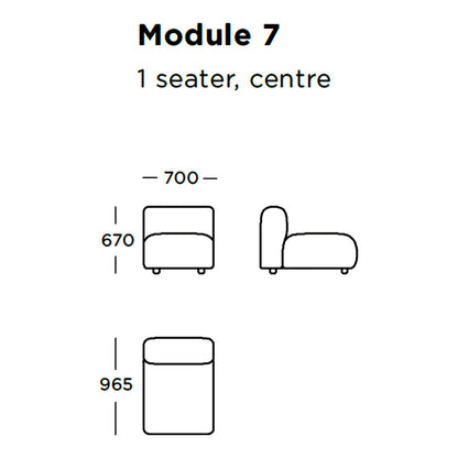 Boketto Modular Sofa (Modules 1-8)