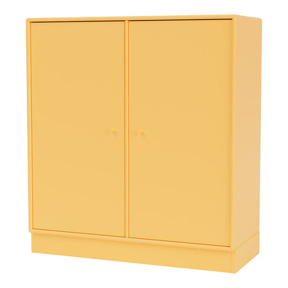 Cabinet 1118 - 2 Lacquered Doors, Plinth Base