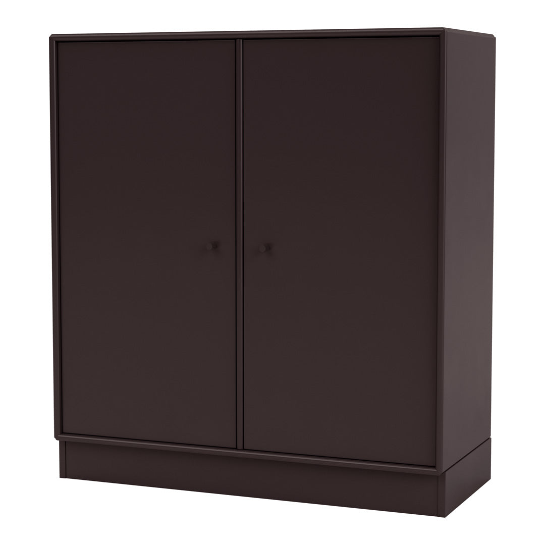 Cabinet 1118 - 2 Lacquered Doors, Plinth Base