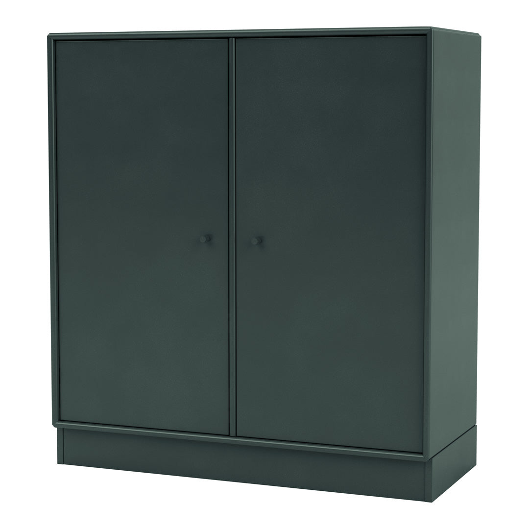 Cabinet 1118 - 2 Lacquered Doors, Plinth Base