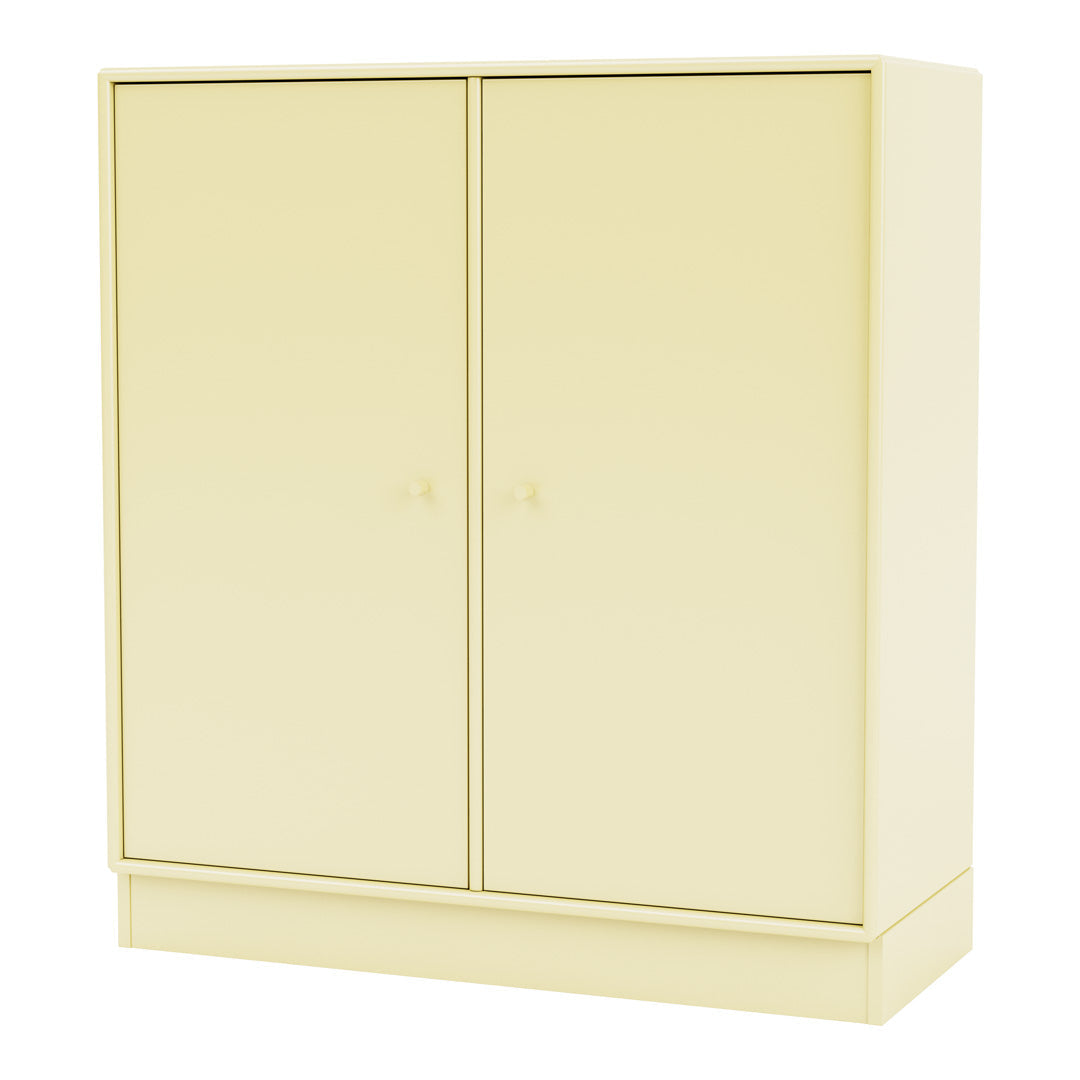 Cabinet 1118 - 2 Lacquered Doors, Plinth Base