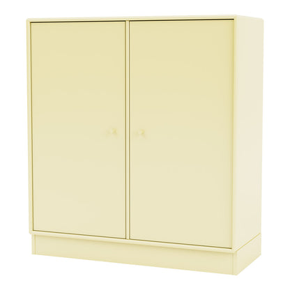 Cabinet 1118 - 2 Lacquered Doors, Plinth Base