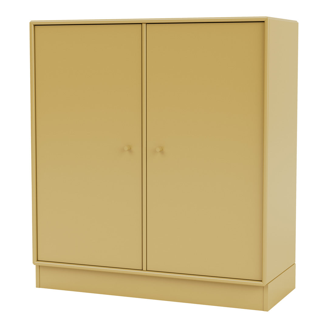 Cabinet 1118 - 2 Lacquered Doors, Plinth Base