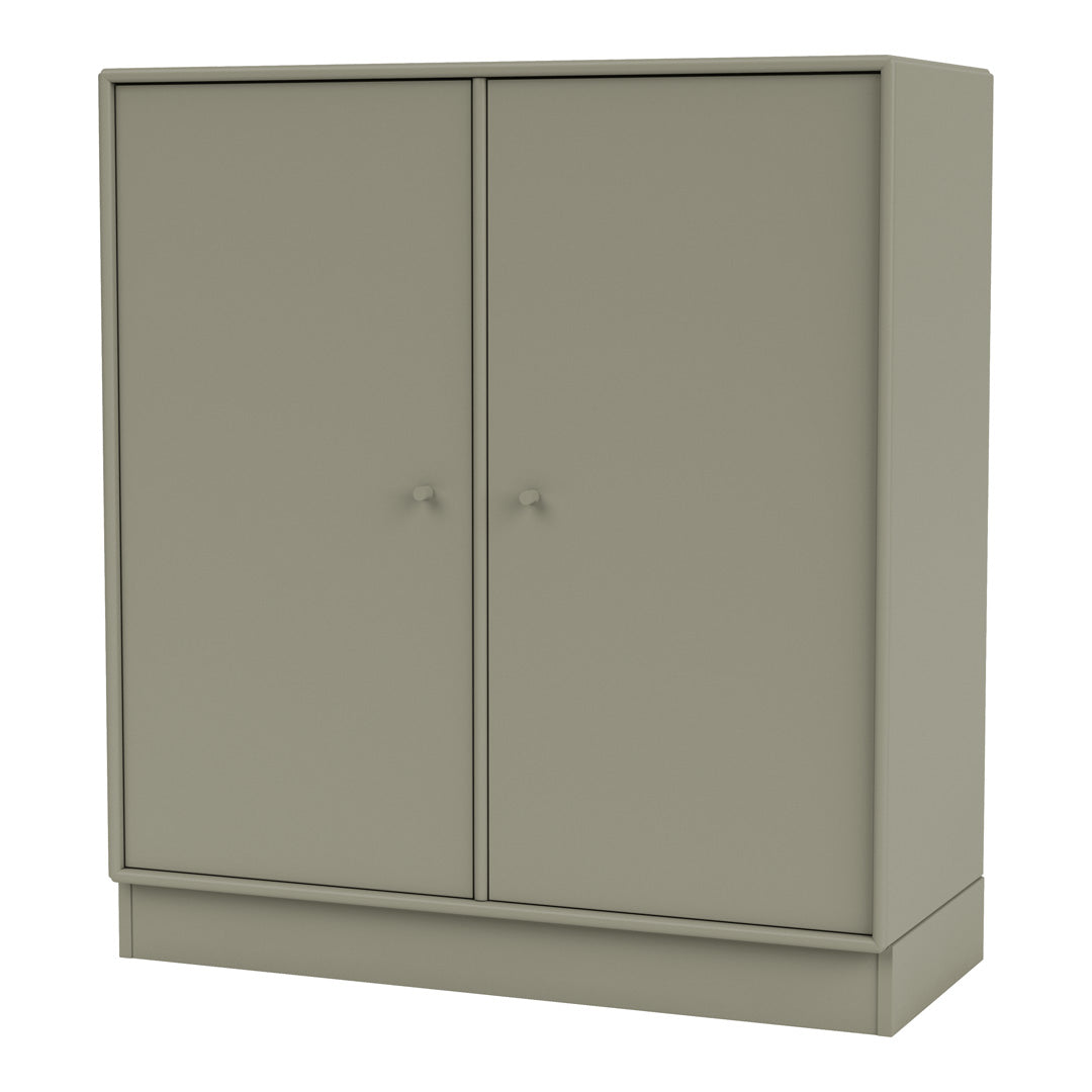 Cabinet 1118 - 2 Lacquered Doors, Plinth Base