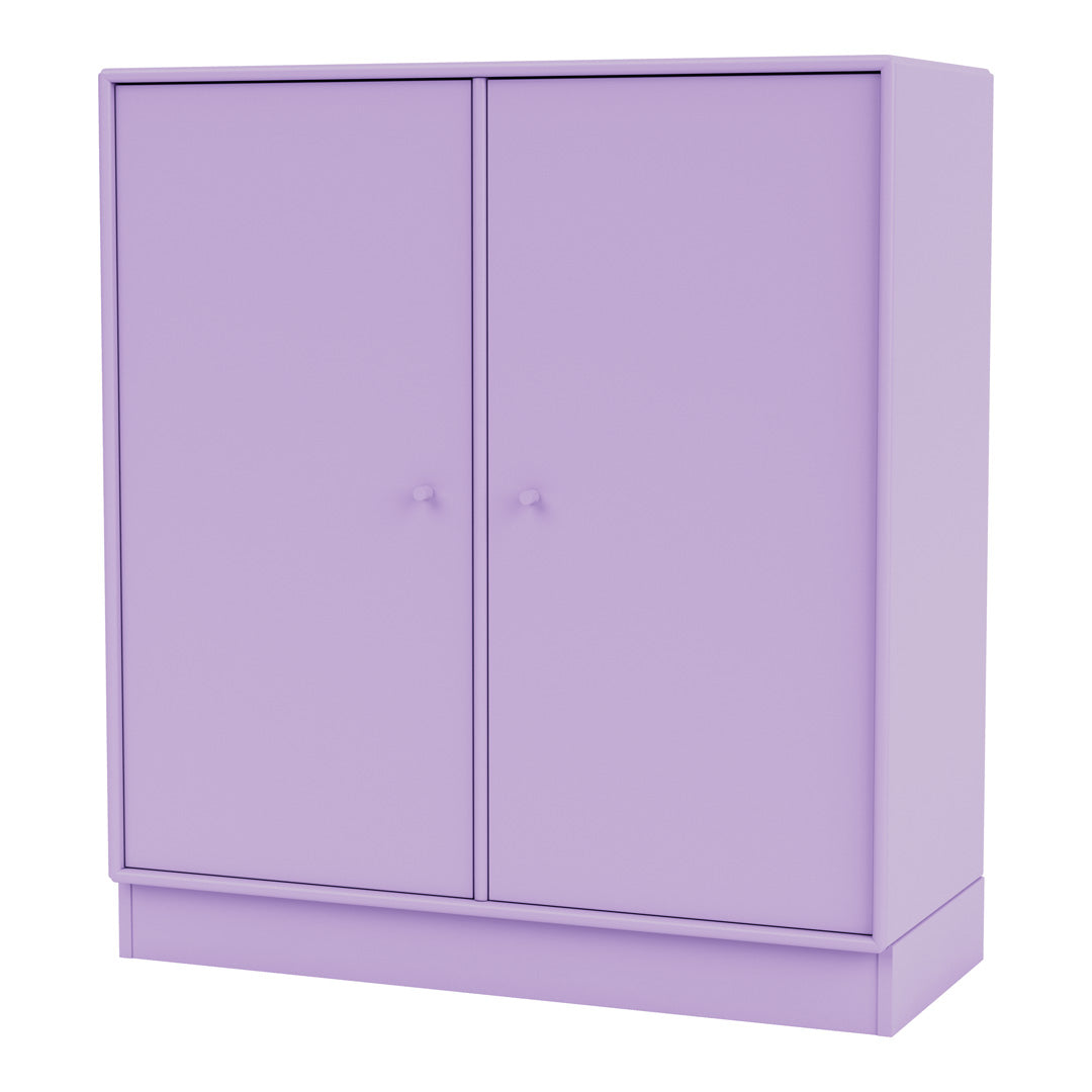 Cabinet 1118 - 2 Lacquered Doors, Plinth Base
