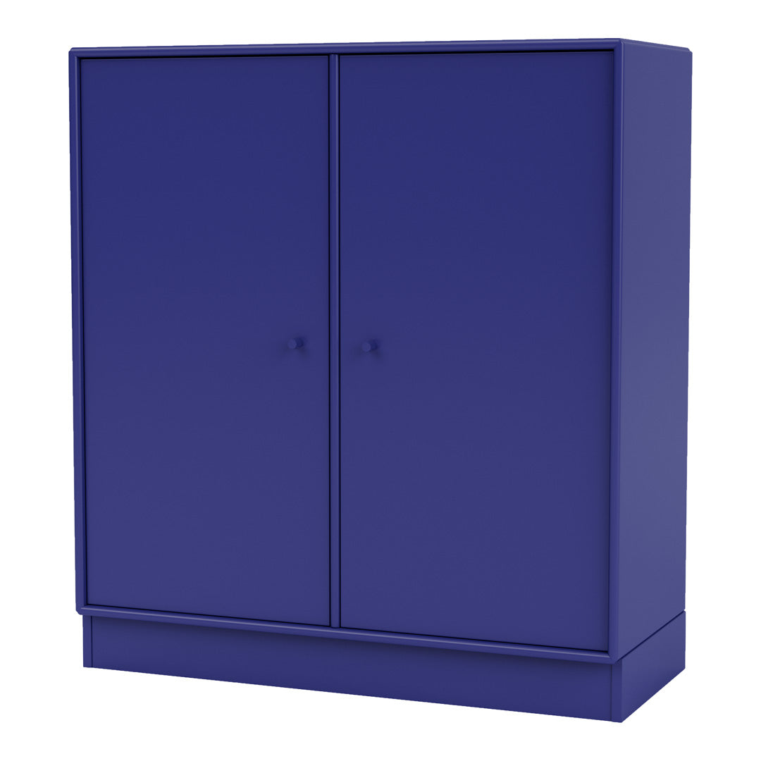 Cabinet 1118 - 2 Lacquered Doors, Plinth Base