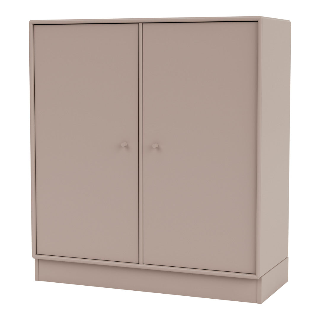 Cabinet 1118 - 2 Lacquered Doors, Plinth Base