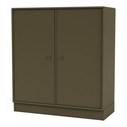 Cabinet 1118 - 2 Lacquered Doors, Plinth Base