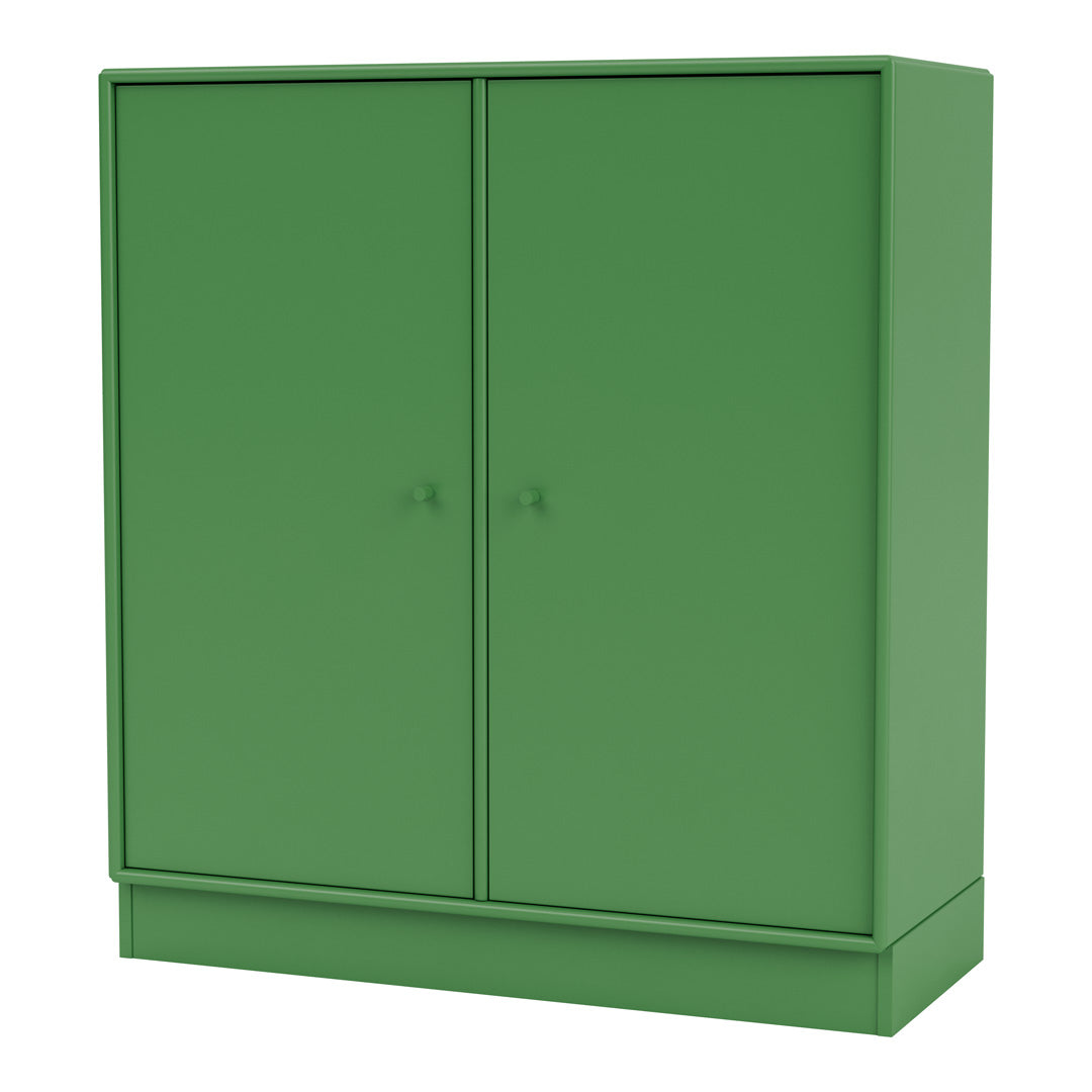 Cabinet 1118 - 2 Lacquered Doors, Plinth Base