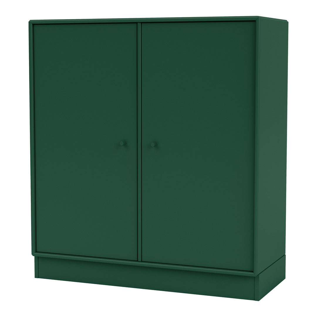 Cabinet 1118 - 2 Lacquered Doors, Plinth Base