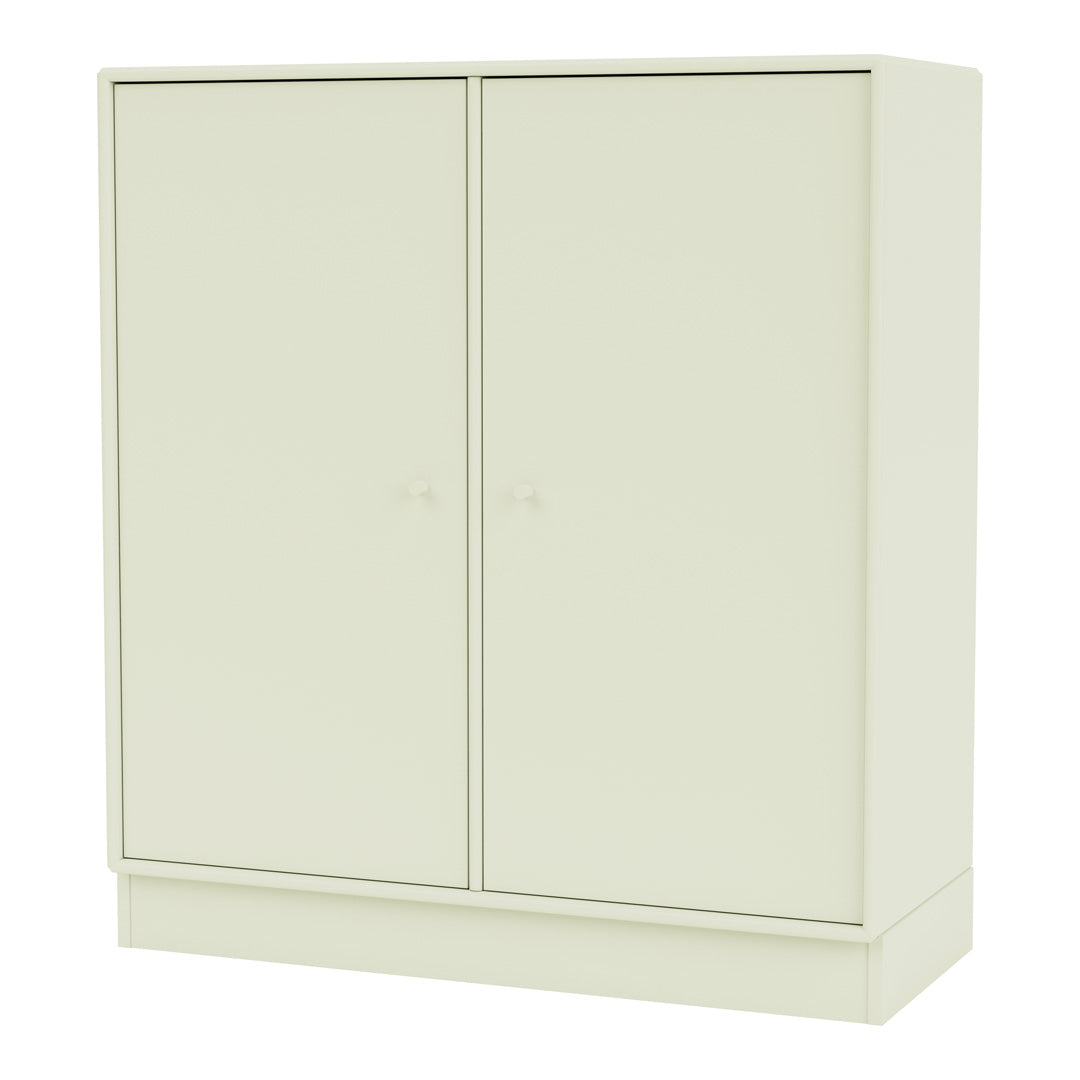 Cabinet 1118 - 2 Lacquered Doors, Plinth Base