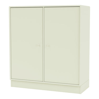 Cabinet 1118 - 2 Lacquered Doors, Plinth Base