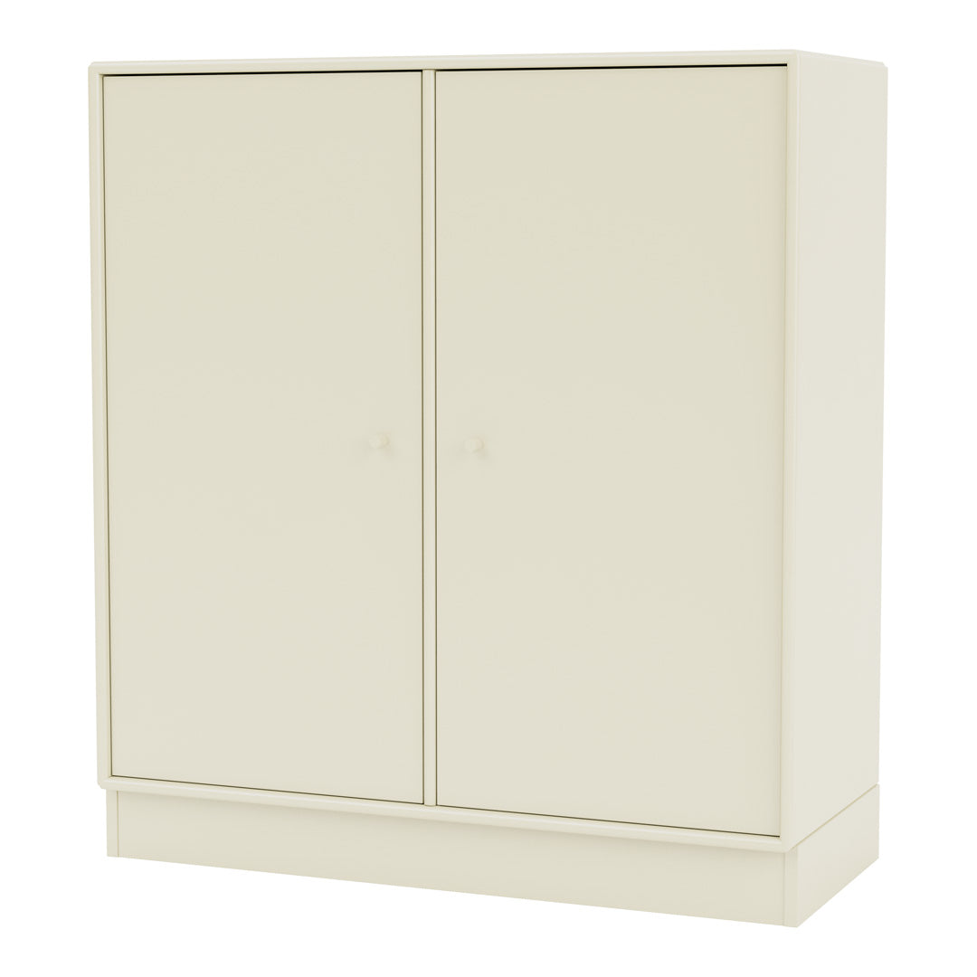 Cabinet 1118 - 2 Lacquered Doors, Plinth Base