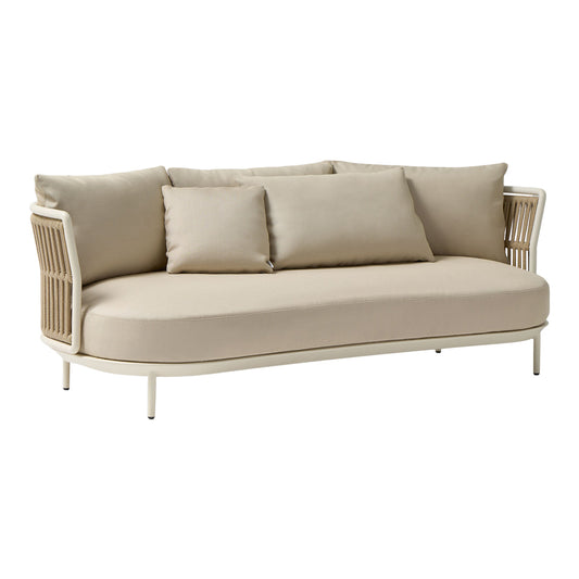 Amba Woven Outdoor - 3-Seater Sofa w/ Armrest