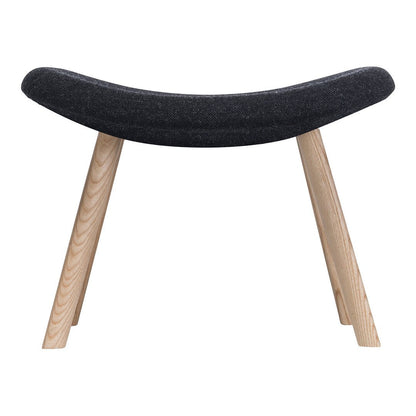 Auki Footstool - Wooden Base