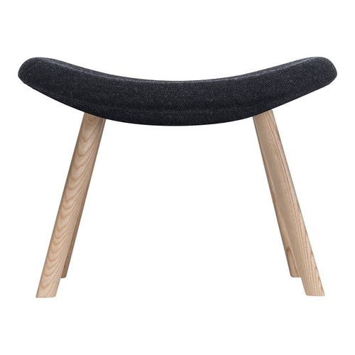 Auki Footstool - Wooden Base