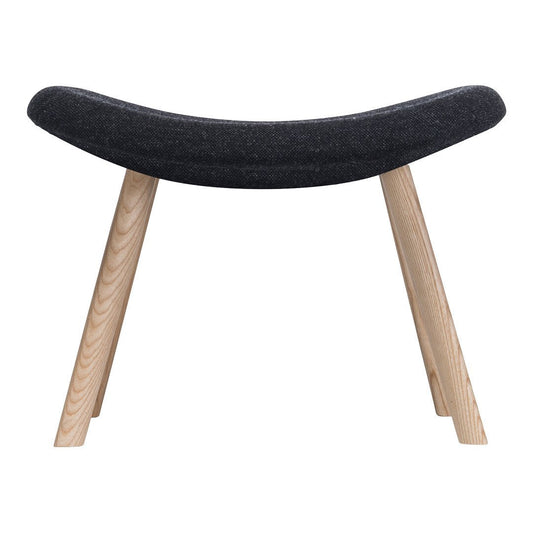 Auki Footstool - Wooden Base
