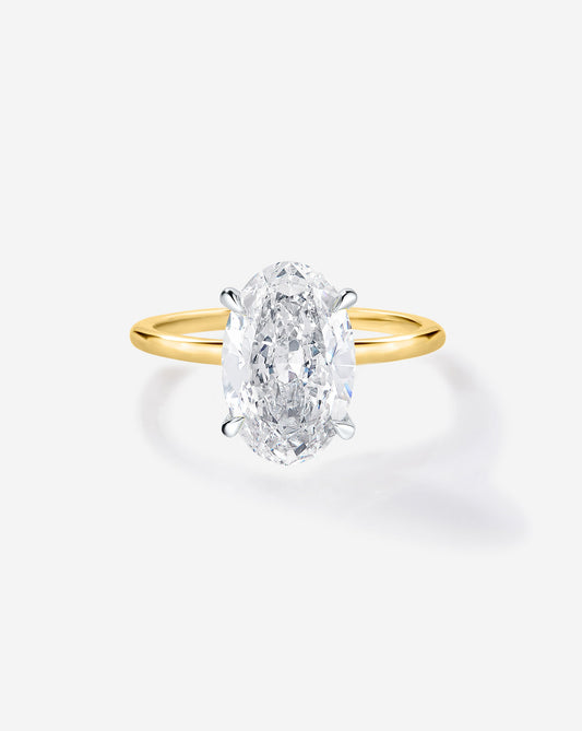 2.63 Oval Lab Diamond in Whisper Thin®