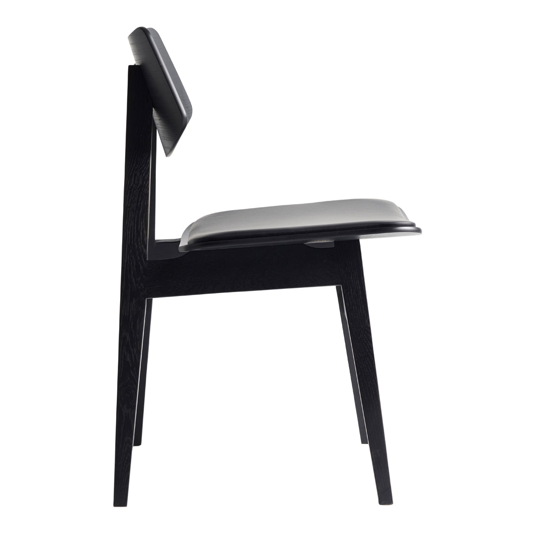 1960 Wood Side Chair - Seat Upholstered