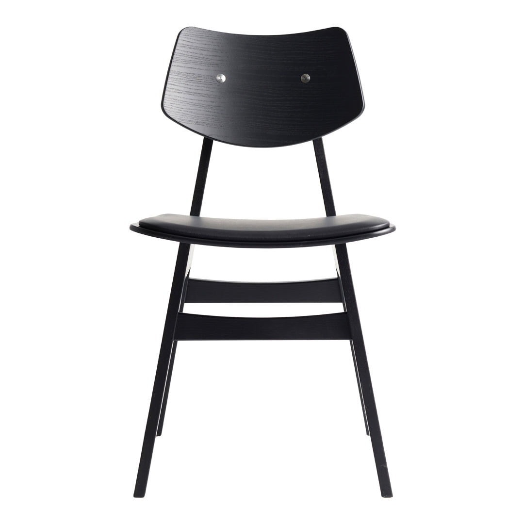 1960 Wood Side Chair - Seat Upholstered