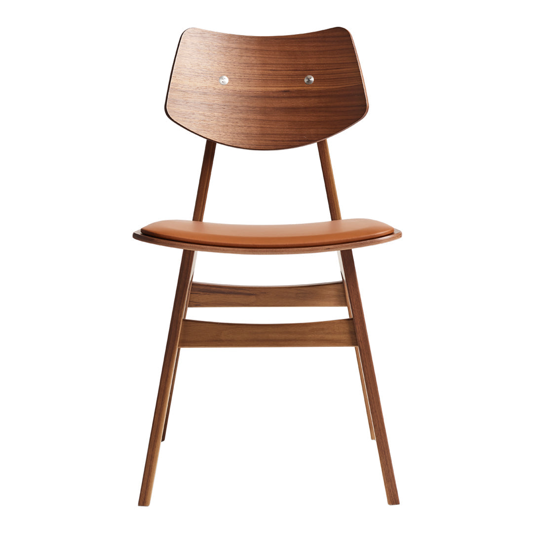 1960 Wood Side Chair - Seat Upholstered