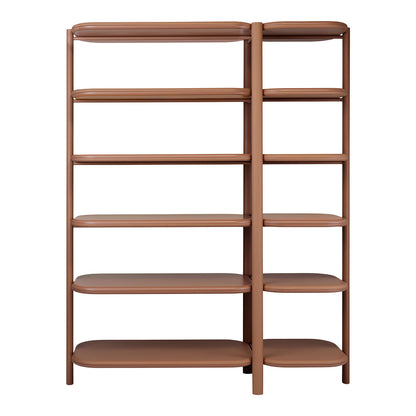 Anam Freestanding Bookcase - Lacquered Shelf