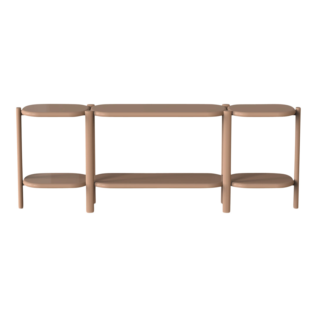 Anam Console - Lacquered Shelf
