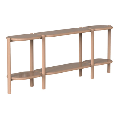 Anam Console - Lacquered Shelf
