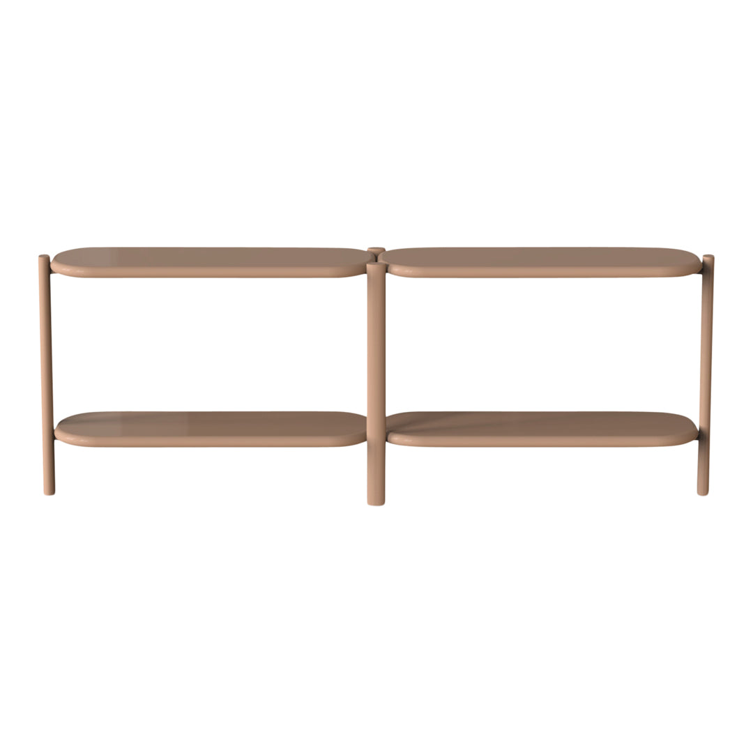 Anam Console - Lacquered Shelf