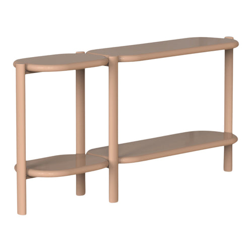 Anam Console - Lacquered Shelf