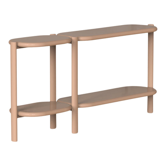 Anam Console - Lacquered Shelf