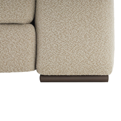 Ananta L-Shaped Sectional Sofa w/ Two Tables Composition