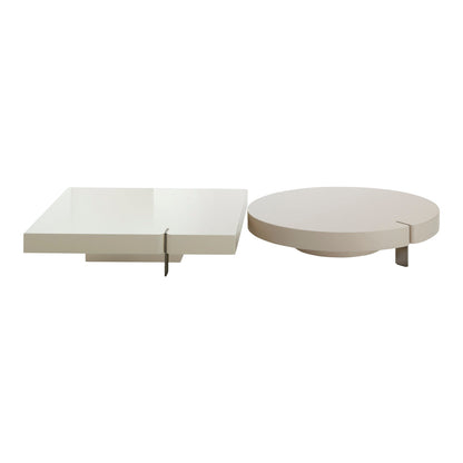 Butter Thick Top Coffee Table - Round