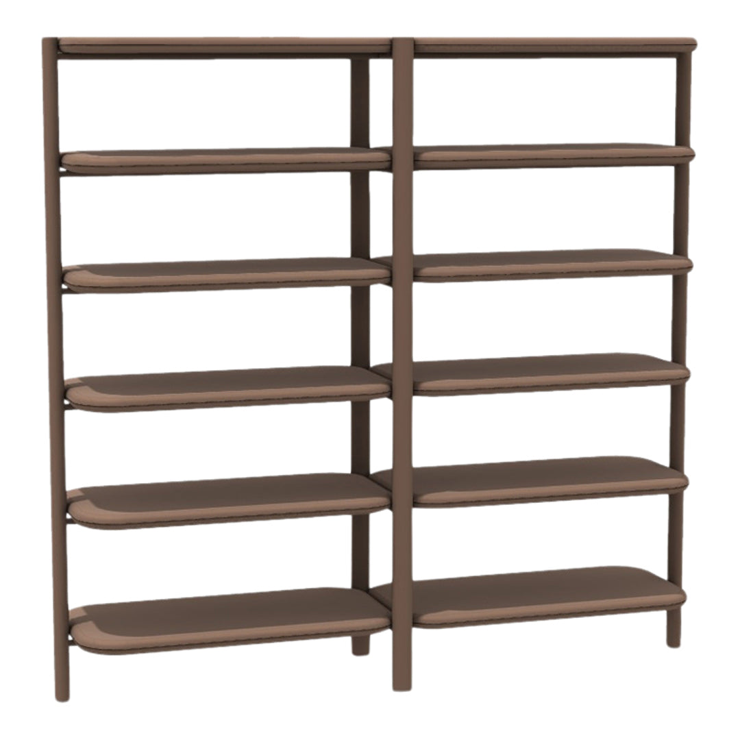Anam Freestanding Bookcase - Lacquered Shelf