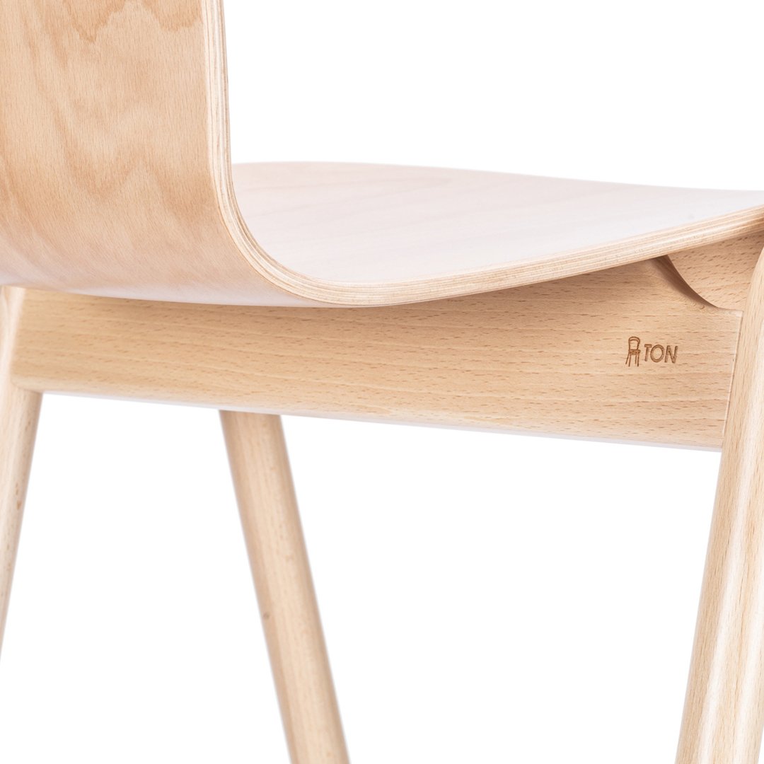 Again Barstool - Beech Frame
