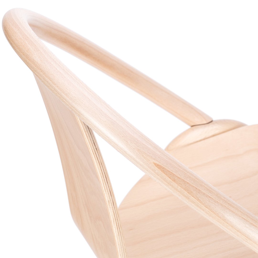 Again Barstool - Beech Frame