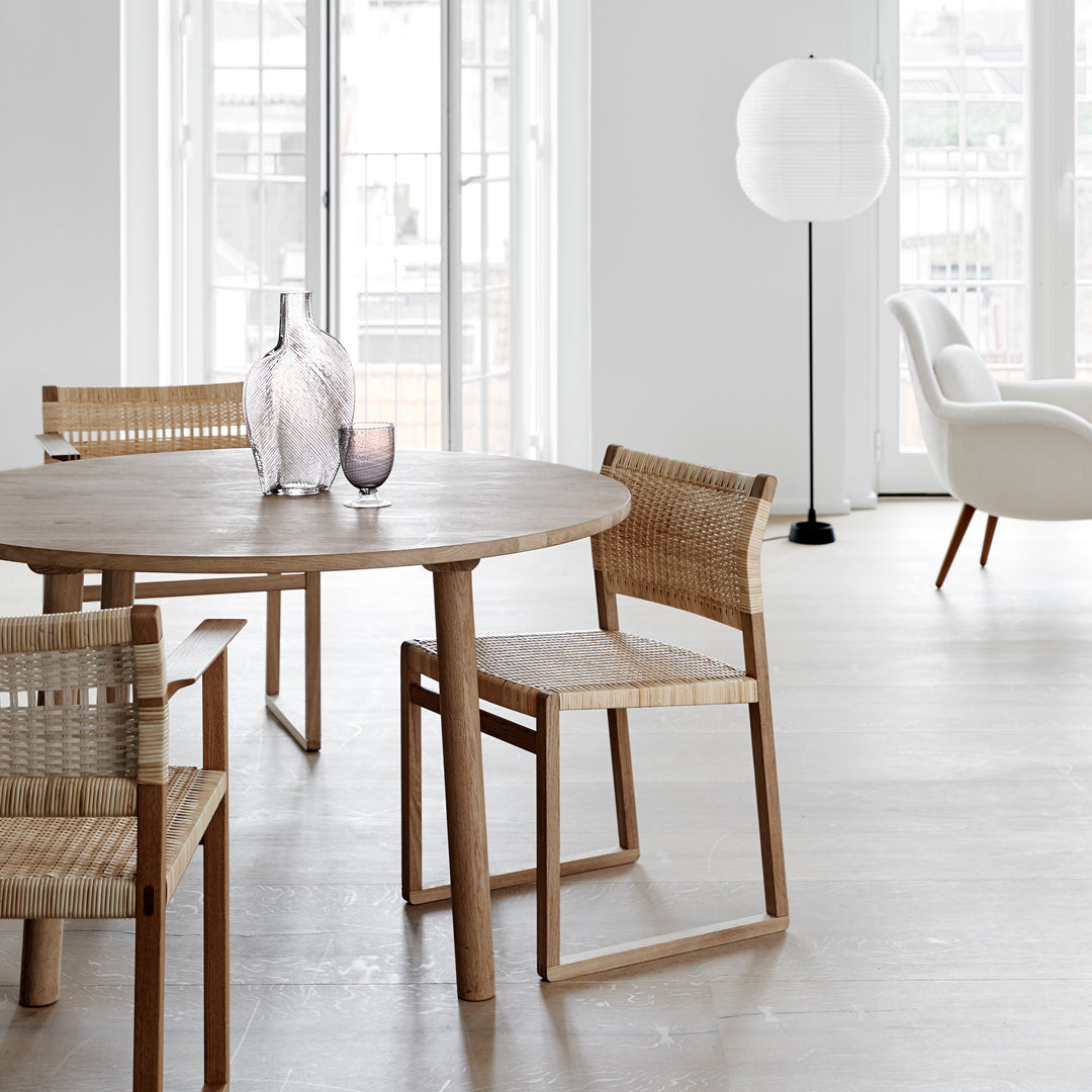 BM61 Chair - Natural Cane Wicker