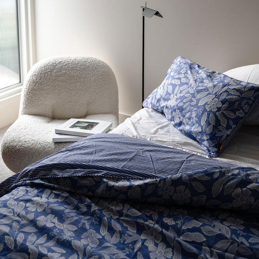 Cloud Cotton Duvet Cover Willow