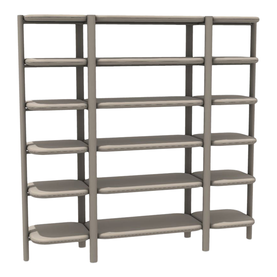 Anam Freestanding Bookcase - Lacquered Shelf