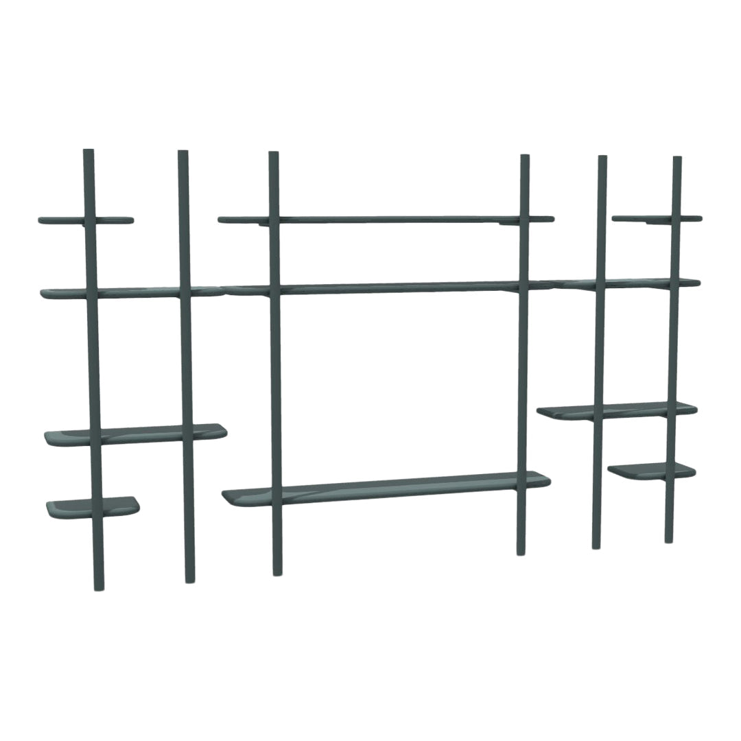 Anam Modular Bookcase - Composition Four - Fabric Coated Shelf