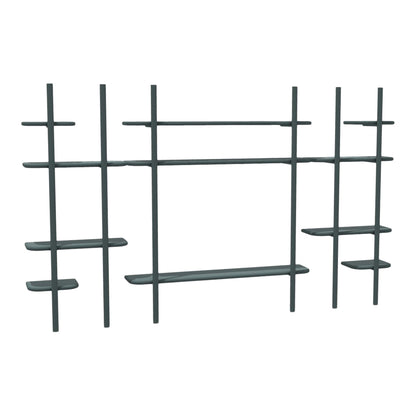 Anam Modular Bookcase - Composition Four - Fabric Coated Shelf