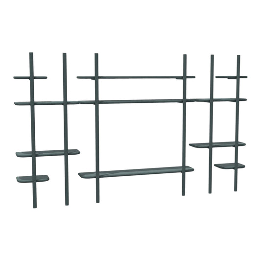 Anam Modular Bookcase - Composition Four - Fabric Coated Shelf