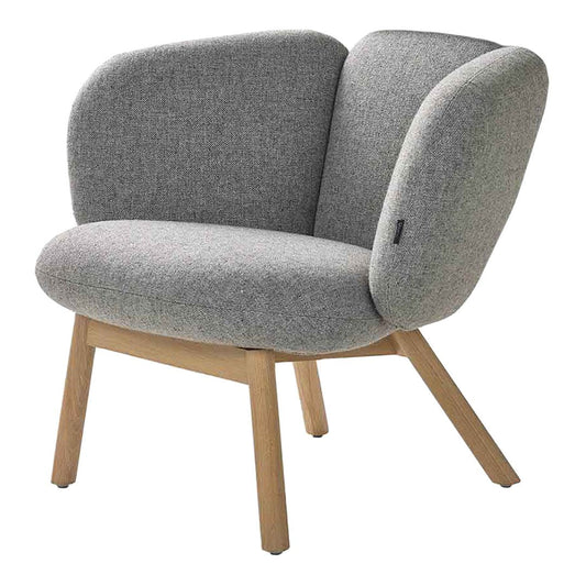 Bras Easy Chair - 4 Legged, Wood Base