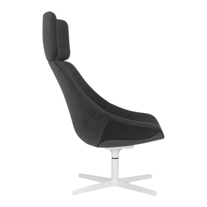 Auki Lounge Chair w/ Headrest - 4-Star Base