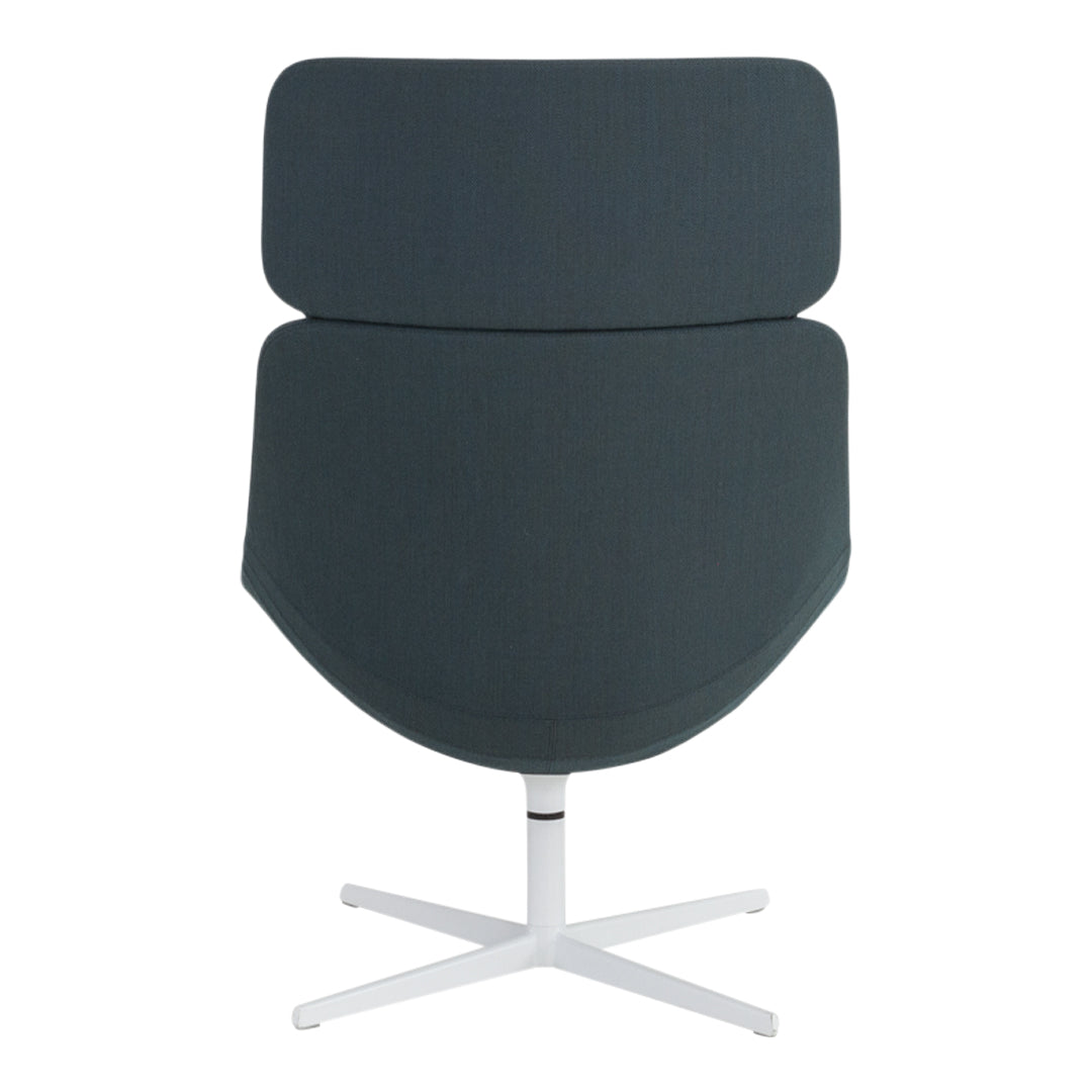 Auki Lounge Chair w/ Headrest - 4-Star Base
