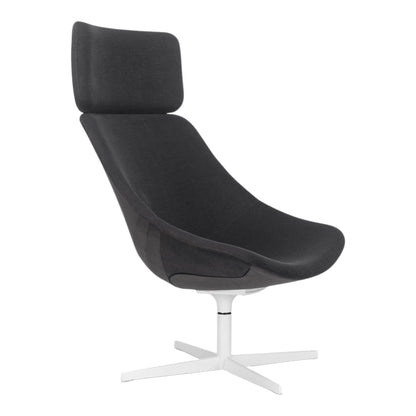 Auki Lounge Chair w/ Headrest - 4-Star Base