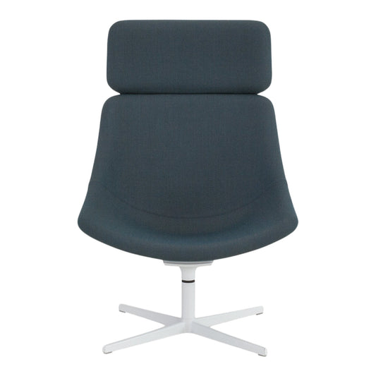 Auki Lounge Chair w/ Headrest - 4-Star Base